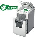 Leitz IQ 150 Autoalimentação P4 Trituradora Automática de Papel Corte em Partículas P-4 - Autoalimentação 150 Folhas, Manual 8 Folhas - Cesto de 44L - Cor Branca 80130000