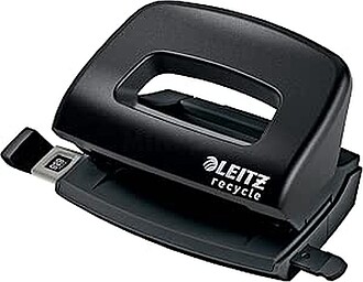 Furador 10 Folhas Leitz Recycle Preto Furador 10 Folhas Leit...