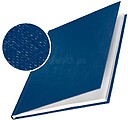 Leitz Pack de 10 Pastas Rígidas Impressbind 3,5mm - Capacidade para 15-35 Folhas A4 - Encadernação de Alta Qualidade - Superfície de Linho Lacada - Papel Branco sem Ácido - Cor Azul