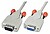 Cable 9P-SUBD M/F 0,5M RS232 31518 - imagem 1