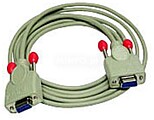 Serial Null Modem Cable D9F/F 31578