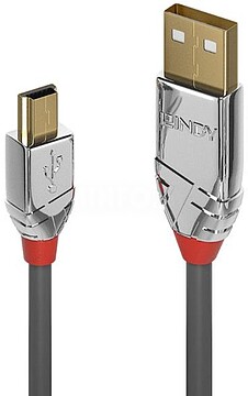 36635 : 7.5M USB 2.0 TYPE A TO MINI-B CABLE