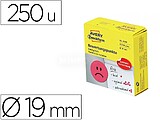 Etiqueta adesiva avery smile vermelho triste 19 mm rolo de 250 unidades Etiqueta adesiva avery smile vermelho triste 19 mm rolo de 250 unidades 3859