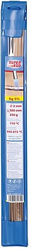 G-16886 : 16886 Vareta de soldadura 5% prata cupag 5 ø 2 mm, c 500 mm, 250 g