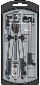 Compasso Faber-Castell de Ajustamento Rápido com Alargador ...