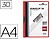Pasta Dossier Durable, C/Clip Lateral, A4, 30 Fls, Vermelho 2200/03 - imagem 1