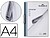 Pasta Durable Duraswing Dossier Clip Lateral Giratoria Polipropileno Din A4 Grafite 30 Folhas 2290-37 - imagem 1