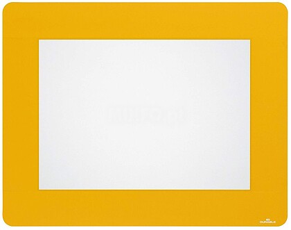 Moldura Marcação Chão Adesiva A4 297x210mm Pack 10un Moldura Marcação Chão Adesiva Removivel A4 297x210mm Amarelo Pack 10un
