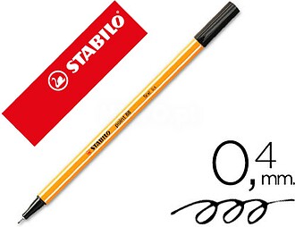 Stabilo Point 88 Estilete de Ponta Fina de Fibra - Traço de...