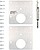 Kit de reparo de dobradiça tipo copo, lado da porta, 17 peças G-86419 - imagem 1
