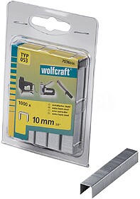 82623 PACK 1000 GRAPAS DE LOMO LARGO 10MM. WOLFCRAFT (venda ...