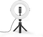 Hama SpotLight Smart 80 II Aro de Luz LED para Smartphones - Diametro 21cm - Temperatura de Cor Ajustavel HA00004657