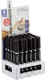 Staedtler Lumocolor 348 Expositor de 30 Rotuladores Permanen...