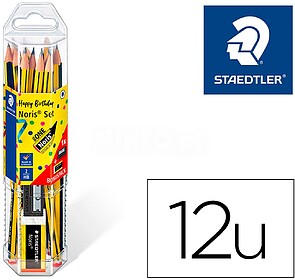 Staedtler Noris 120 Pack de 12 Lápis de Grafite Hexagonais ...