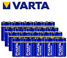 Conjunto 20 Pilhas Alcalinas 9V Varta Industrial 309VAI