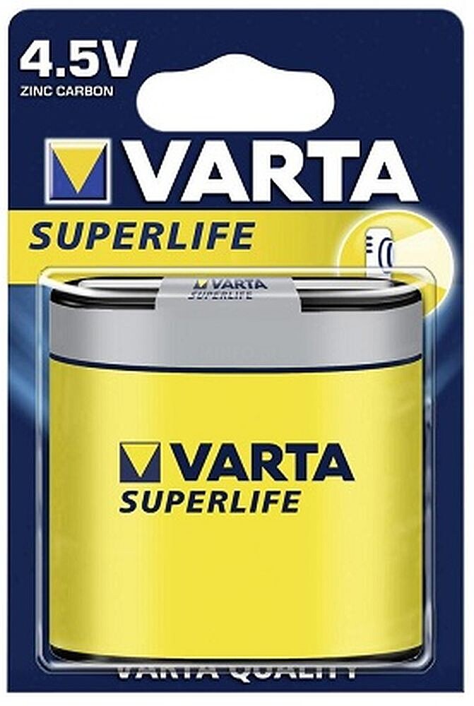 Pilha 3R12 4,5V - VARTA SUPERLIFE 2012 312G-U1