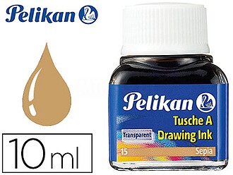 Tinta China Pelikan 523 10ml N.15 - 10ml - Tinta de Alta Qua...