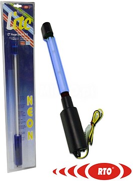G-LMK-130 : LÂMPADA NÉON AZUL C/ SOM DE 12”
