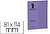 Envelope rossler coloretti c7 cor lilas 81x114 mm pack de 5 unidades Envelope rossler coloretti c7 cor lilas 81x114 mm pack de 5 unidades 220707592 - imagem 1