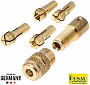 Conjunto de Cabeça P/ Brocas 0.3-3.2MM e 4 Pinças Donau G-DN1504