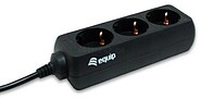 Regulador equip 3 tomadas especiais com conectores IEC macho de 1,1m 333280