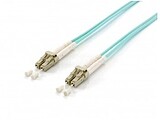 Cabo FO Duplex Jumper LC/LC 50/125µ 5,0m turquesa, OM3, LSOH EQP-255415