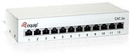 Patch Panel EQUIP 12 Portas Blindado Cinza Claro EQP-227362