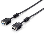 Cabo alargador SVGA equip. 3 coax macho - fêmea 1,8m com ferritas 118807