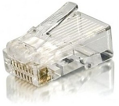 121143 Kit 100 unidades de conectores RJ45 categoria 6