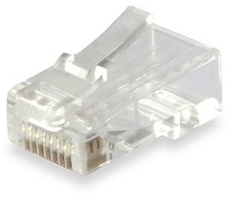 121144 Kit 100 unidades conectores RJ45 equip cat6