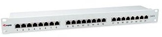EQP-326325 : Patch Panel EQUIP Cat.6 24 Portas 19 Polegadas ...