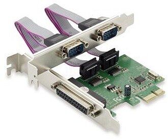 110013107 : Placa CONCEPTRONIC PCI Express Card 1-Port Paral...