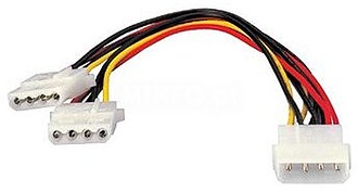 112030 Duplicador de cabo de alimentação ATX com conector ...