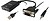 Adaptador VGA macho a HDMI fêmea com entrada de áudio de 3,5 polegadas 119038 - imagem 1