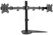 Suporte de monitor de mesa de 13 polegadas a 32 polegadas - Braço duplo suporta 2 monitores VESA padrão até 8kg 650123