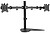 Suporte de monitor de mesa de 13 polegadas a 32 polegadas - Braço duplo suporta 2 monitores VESA padrão até 8kg 650123 - imagem 1
