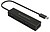 Hub USB tipo C Conceptronic Hubbies07B 4 x USB 3.0 - Alumínio - imagem 1