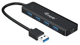 128959 Hub USB equipado com 4 portas USB 3.2 - 1 porta USB t...