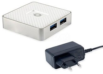 HUBBIES03W Hub USB 3.0 Conceptronic Hubbies03W 4 x USB 3.0