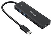 Hub de equipamento USB tipo C 5 em 1 - 4 portas USB 3.2 1 hub USB - C x 2 USB - A x 2 128964