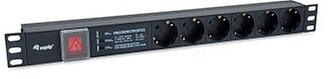 333317 : EQUIP REGUA 19” 6 TOMADAS DIN (SCHUKO)
