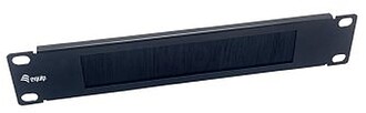 327532 : Painel Passa-Cabos com Escova para Armário Rack 10...