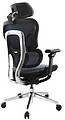 Cadeira de Escritório Ergonómica Equip 651050 Premium Cor Azul-Negro Estofo em Malha 5 Posições 651052