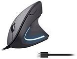 Mouse Vertical Equip Ergonomico USB-C & USB-A 6 Botones 7200DPI Color Negro 245119