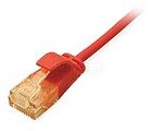Latiguillo U/Utp Categoria 6A Slim Limbre Halogenos Lsoh 1M Color Rojo Equip 626203 626203