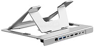Docking USB-C com Suporte Concepttronic DONN35S 1xHDMI 4K 2xUSB-A 3.0 1xUSB-C 1xUSB-C 1xRJ45 PD 100W