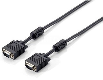 EQP-118810 : Cabo EQUIP VGA HDB15 3+7 30AWG 6mm, 1m M/M Pret...