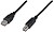 Digitus Cabo USB-A/B M/M Preto 1.8M AK-300102-018-S - imagem 1