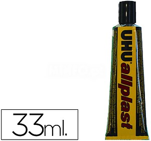 40373 : 10 x Cola uhu allplast cola 33 ml Cola uhu allplast ...