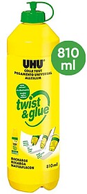 10746325 : Cola Liquida 810ml UHU Twist & Glue Renature reca...